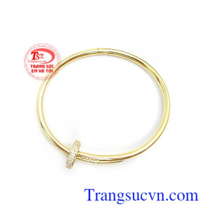Vòng tay vàng tây chế tác độc đáo, thời trang