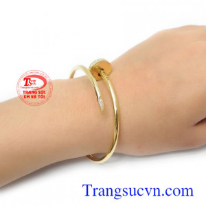 Vòng tay vàng tây 10k tinh tế