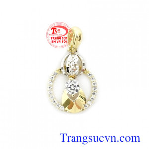 Mặt dây chuyền Hàn Quốc duyên dáng chế tác theo phong cách trẻ trung, sang trọng, quý phái và dịu dáng