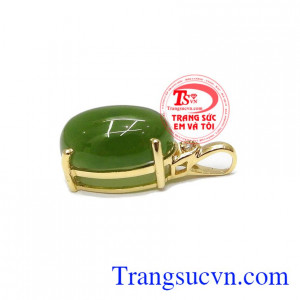 Mặt dây nephrite may mắn bảo hành 12 tháng, giao hàng nhanh trên toàn quốc