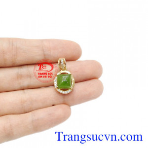 Sản phẩm bảo hành uy tín, giao hàng toàn quốc. Mặt dây nepherite duyên dáng