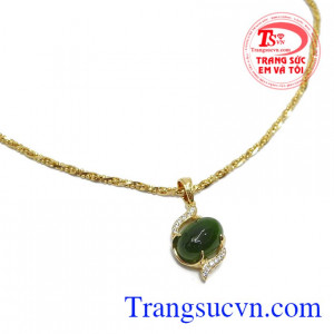 Bộ dây ngọc nephrite thiên nhiên