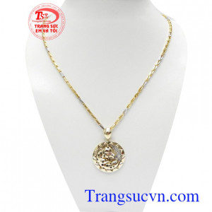 Bộ dây chuyền nam thời thượng 10k