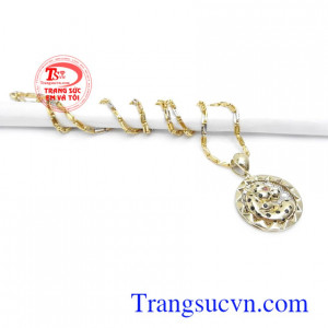 Bộ dây chuyền nam 10k sang trọng