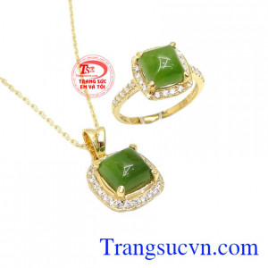 Bộ trang sức nepherite đẳng cấp