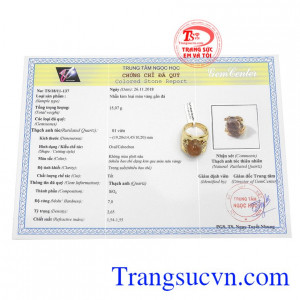 Sản phẩm có giấy kiểm định đá quý