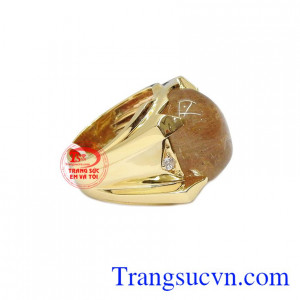 Thạch anh tóc thiên nhiên là biểu tượng của sự tăng trưởng, phát triển và thịnh vượng.
