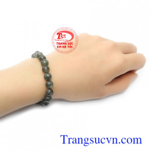 Chuỗi tay thạch anh tóc bình an, may mắn