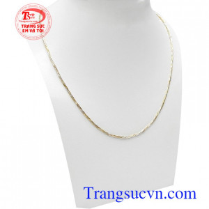 Dây chuyền Ý 10k dễ dàng kết hợp nhiều loại mặt dây chuyền khác nhau