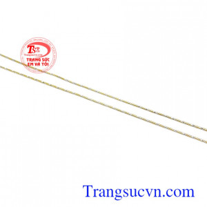 Dây chuyền vàng 18k sang trọng, thời trang và tinh tế
