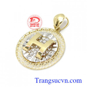 Mặt dây nam Hàn Quốc cá tính 10k nhập khẩu đẹp, chất lượng cao