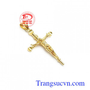 Mặt dây chuyền thánh giá 14k