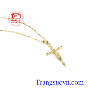 Bộ dây chuyền nam thánh giá sang trọng, tinh tế