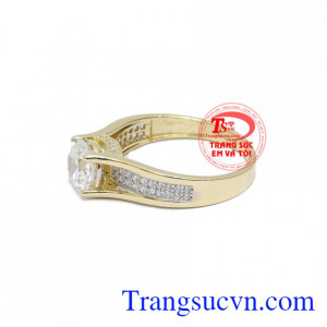 Nhẫn nữ vàng sang trọng, bảo hành 12 tháng, giao hàng nhanh trên toàn quốc