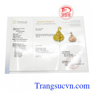 Sản phẩm có giấy kiểm định đá quý