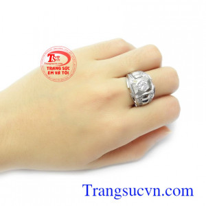 Nhẫn nam Hàn Quốc 10k cá tính