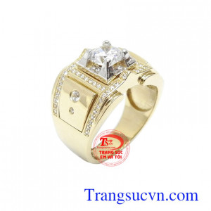 Nhẫn nam Hàn Quốc 10k thời thượng sang trọng, đeo hợp phong cách và thời trang phái mạnh