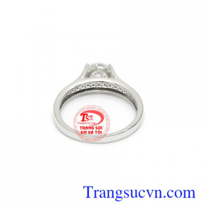 Nhẫn nữ 10k đính đá xinh xắn, thời trang
