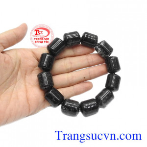 Thạch anh tóc đen trụ đẹp
