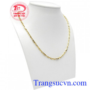 Dây chuyền vàng tây bền đẹp