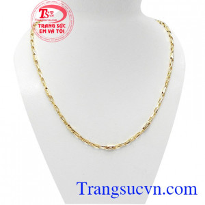 Dây chuyền vàng tây bền đẹp
