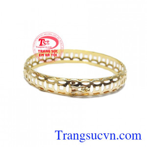 Vòng tay vàng tây kim tiền đẹp, bảo hành 6 tháng, giao hàng nhanh trên toàn quốc