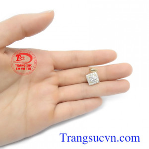 Mặt dây chuyền nữ đính đá xinh xắn