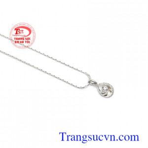 Mặt dây chuyền vàng trắng dễ thương, bảo hành 6 tháng, giao hàng nhanh trên toàn quốc.