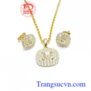 Bộ dây chuyền vàng tây uy tín, chất lượng, bảo hành 06 tháng