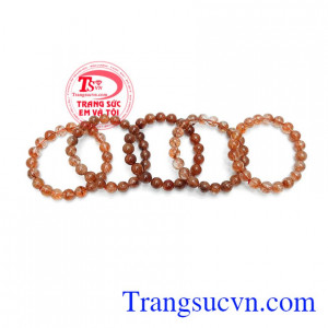 Thạch anh tóc đỏ nâu tài lộc, giao hàng nhanh trên toàn quốc