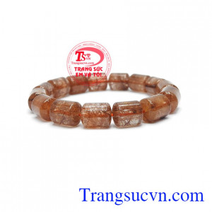 Chuỗi thạch anh tóc lu thống thịnh vượng là sản phẩm mang năng lượng tốt mang lại nhiều may mắn, sức khỏe, tinh thần minh mẫn cho người đeo