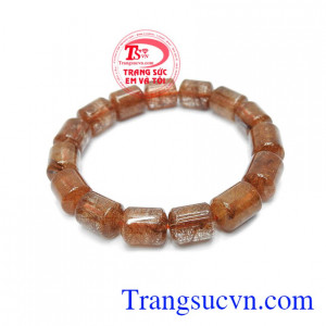 Chuỗi thạch anh tóc lu thống thịnh vượng, giao hàng nhanh trên toàn quốc