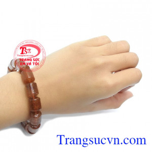 Chuỗi thạch anh tóc lu thống thịnh vượng