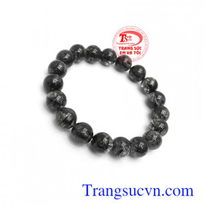Thạch anh tóc đen là viên đá hộ thân mạnh mẽ giúp bạn phòng tránh tà khí và sự quấy nhiễu của các hư khí xung quanh