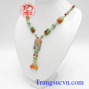 Chuỗi cổ mã não thiên nhiên cao cấp