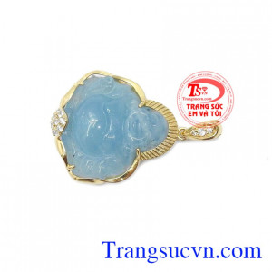 Mặt dây chuyền nam chạm khắc bọc vàng 14k sáng bóng đảm bảo chất lượng hợp thời trang, sang trọng