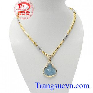 Bộ dây chuyền phật di lặc vui vẻ là sản phẩm được chế tác hình phật di lặc đẹp, tinh tế