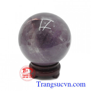 Cầu thạch anh tím tài lộc 12cm là biểu tượng cho trí tuệ sự may mắn và quyền lực, vì vậy trưng cầu phong thủy trong nhà hoặc nơi làm việc sẽ giúp chủ nhân luôn gặp may mắn, bình an và hạnh phúc