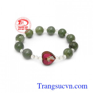 Chuỗi mân côi cẩm thạch an lành tinh tế, độc đáo