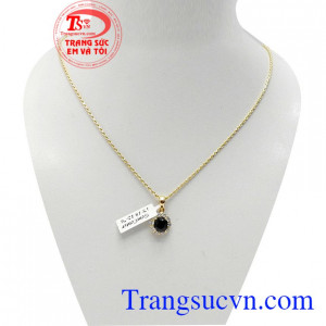 Bộ dây chuyền sapphire nữ hoàng, giao hàng nhanh trên toàn quốc