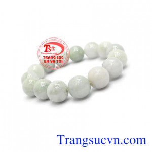 Ngọc cẩm thạch mang nguồn năng lượng tốt, mang lại nhiều may mắn, sức khỏe cho người đeo