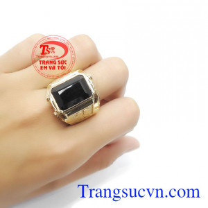 Nhẫn Nam Sapphire Đẳng Cấp