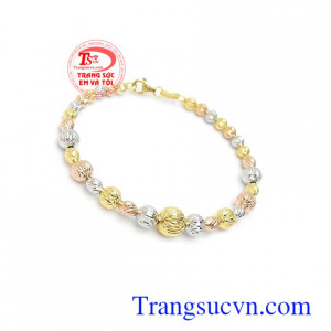 Vòng tay vàng Ý 10k tinh tế là món quà ý nghĩa cho người yêu thương