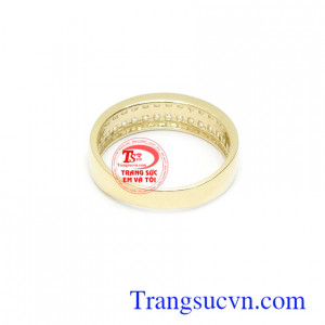 Nhẫn nữ 10k quý phái sang trọng