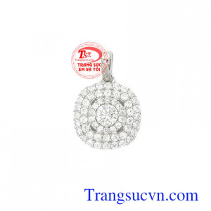 Mặt dây Korea 10k xinh xắn nhập khẩu kiểu dáng đẹp, đính đá độc đáo