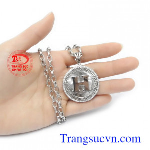 Bộ dây chuyền vàng trắng thời trang, cá tính