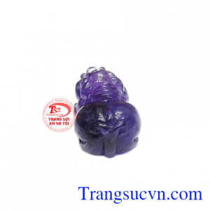 Thạch anh tím đẹp tỳ hưu là một sản phẩm rất được ưa chuộng hiện nay.