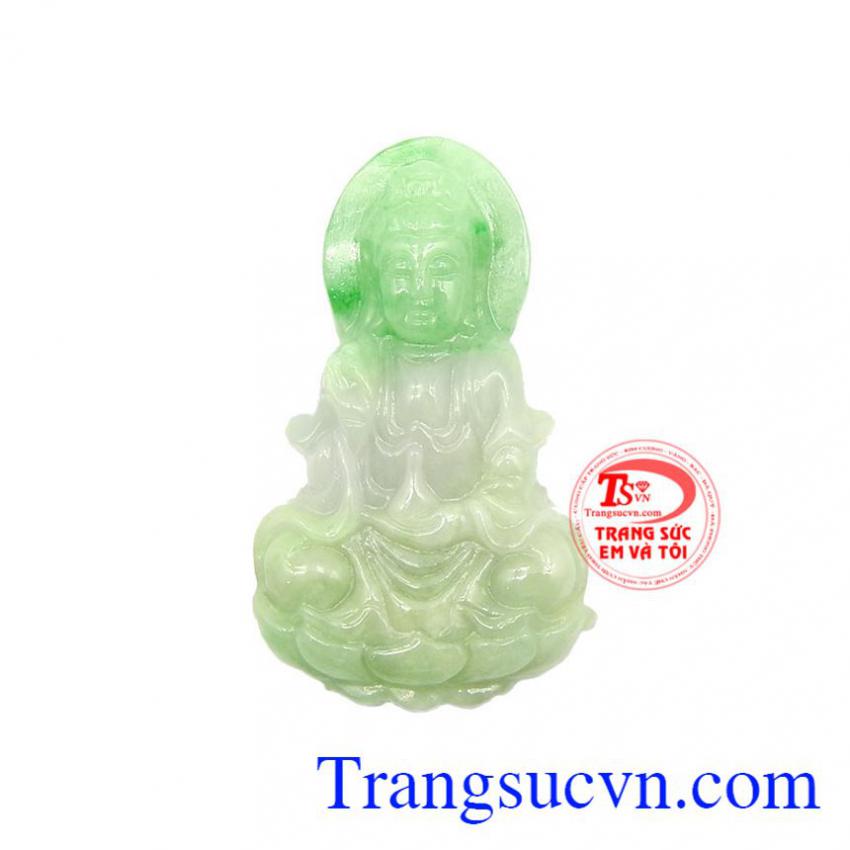 Mặt Jadeite Phật quan âm an yên