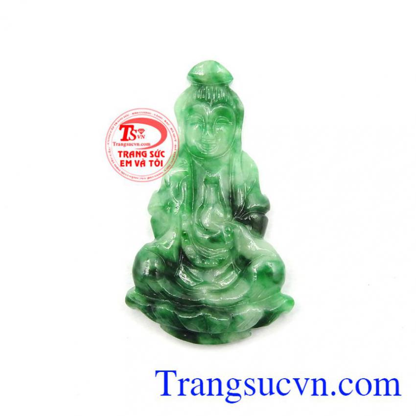 Mặt Jadeite Phật quan âm từ bi