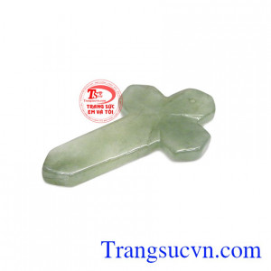 Thánh giá đá quý có thể bọc vàng hoặc bạc để làm mặt dây